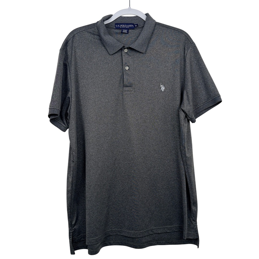 U.S. Polo Assn. Performance Polo XL Charcoal Grey Good